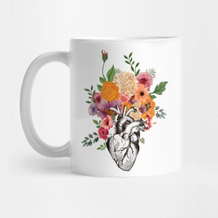 Flowers heart Mug